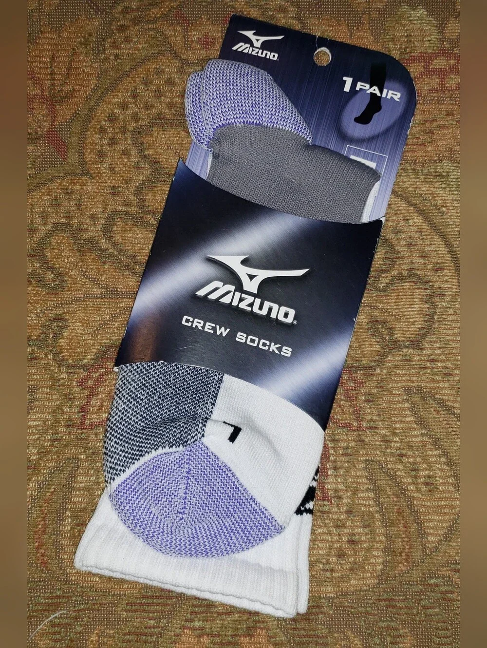 Three (3) Pairs Of New Mizuno Socks